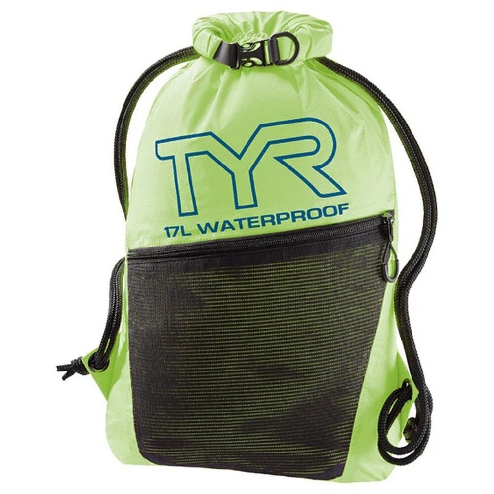 TYR Alliance Waterproof Yellow Sackpack Tote Bag 17 Liter